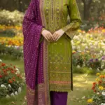 Hand Work Three Piece - HMTP- 1-6