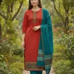 Block Print Three Piece BTP-005