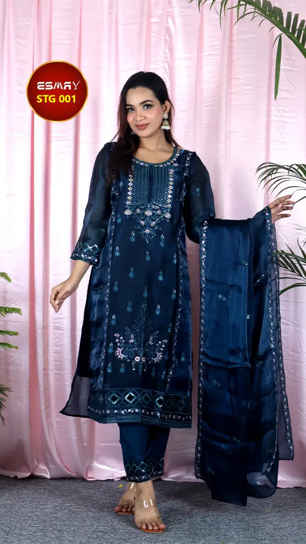 Georgette Three Piece 002 Georgette Three Piece 002