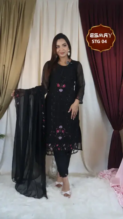 Georgette Three Piece STG 04