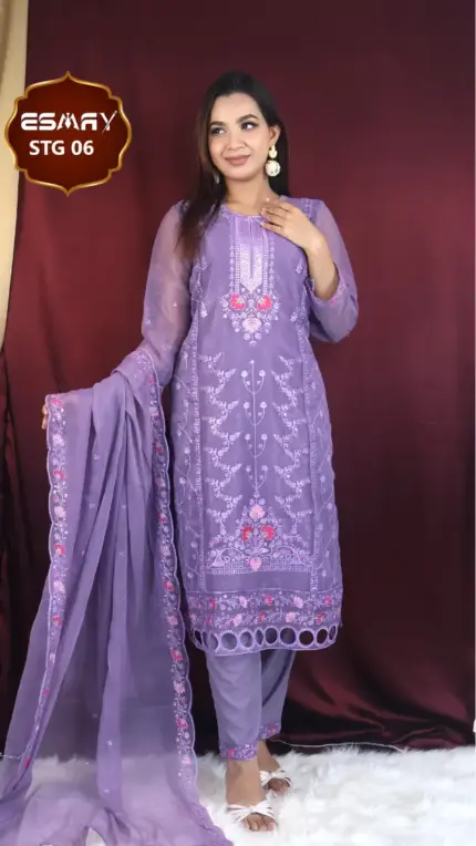 Georgette Three Piece STG 06