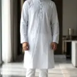 ESMAY Premium Textured Cotton Panjabi PJ 03