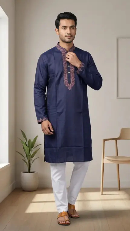 ESMAY Premium Embroidered Panjabi MPJ 04